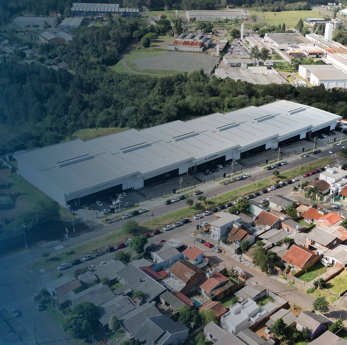 Imagem aérea da Trivium